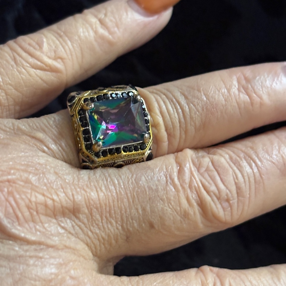 FASCINATING MULTI COLOR RING - Picture 5 of 16